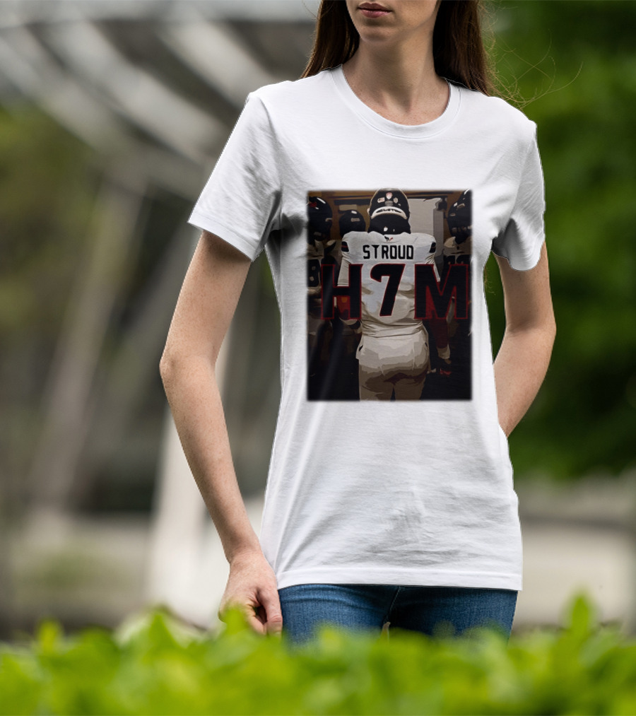 C.J. Stroud H7M Houston Texans Football Player T-Shirt