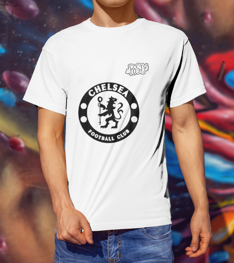 Chelsea Football Club Post Malone The Big Ass World Tour Collaboration T-Shirt