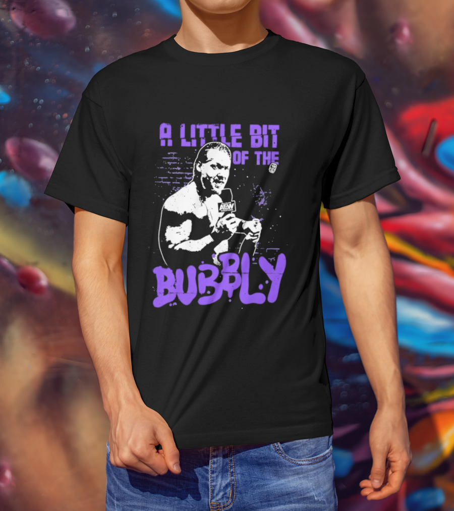 AEW Chris Jericho A Little Bit Of The Bubbly T-Shirt