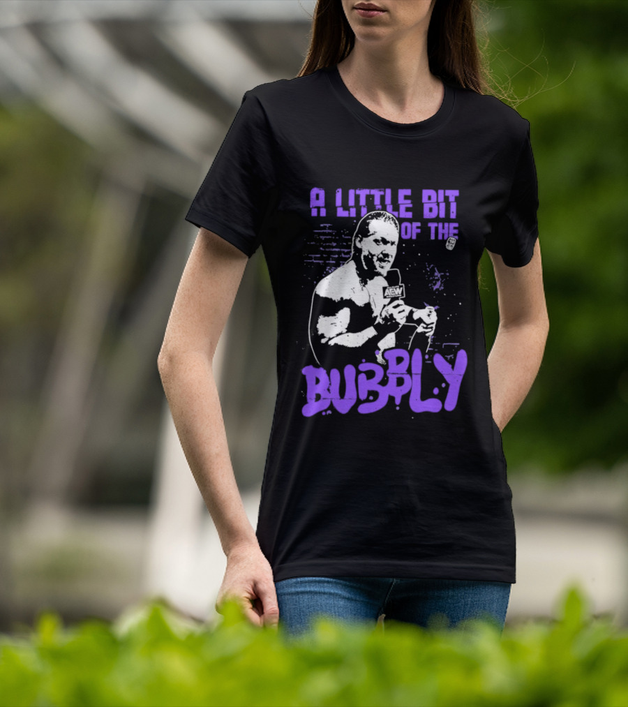 AEW Chris Jericho A Little Bit Of The Bubbly T-Shirt