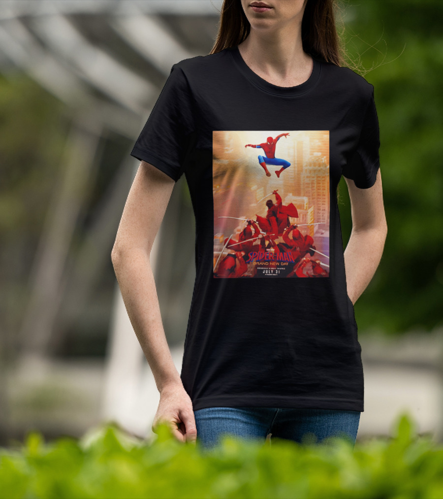 Spider Man Brand New Day Peter Vs The Hand Movie July 31 T-Shirt