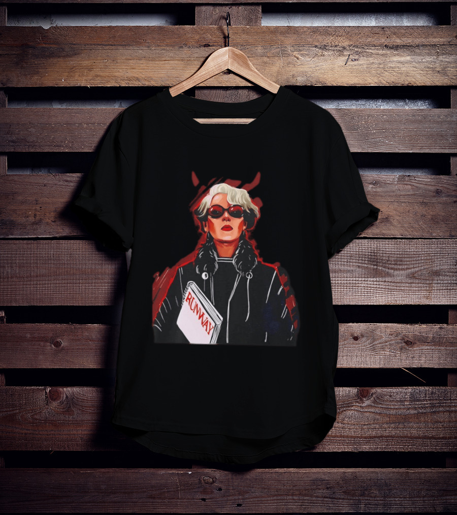 Miranda Priestly Runway Devil Wears Prada Iconic Fashion T-Shirt