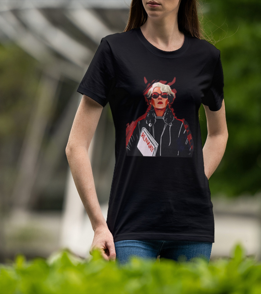 Miranda Priestly Runway Devil Wears Prada Iconic Fashion T-Shirt