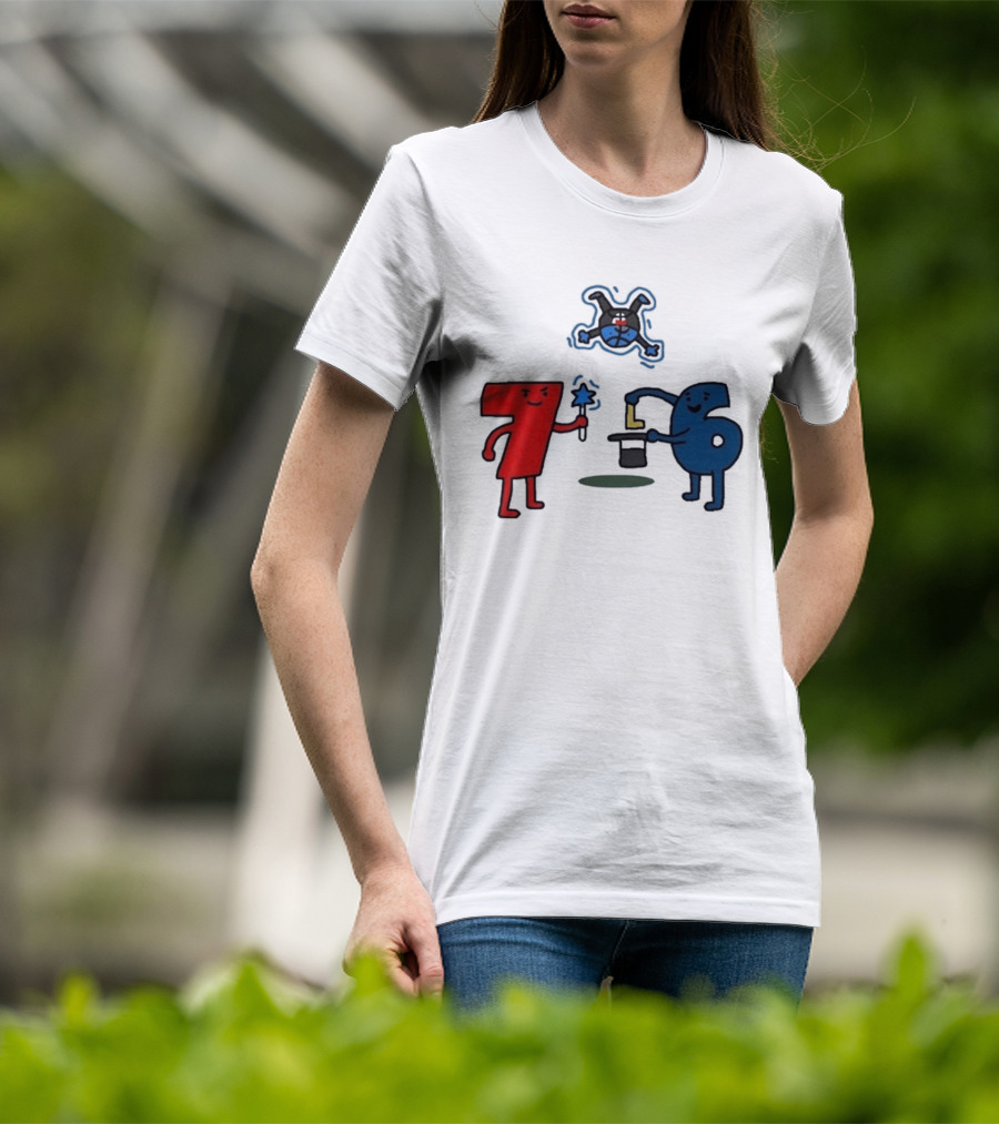 Philadelphia 76ers Steal Orlando Magic Meme With 76 And Magic Wand T-Shirt