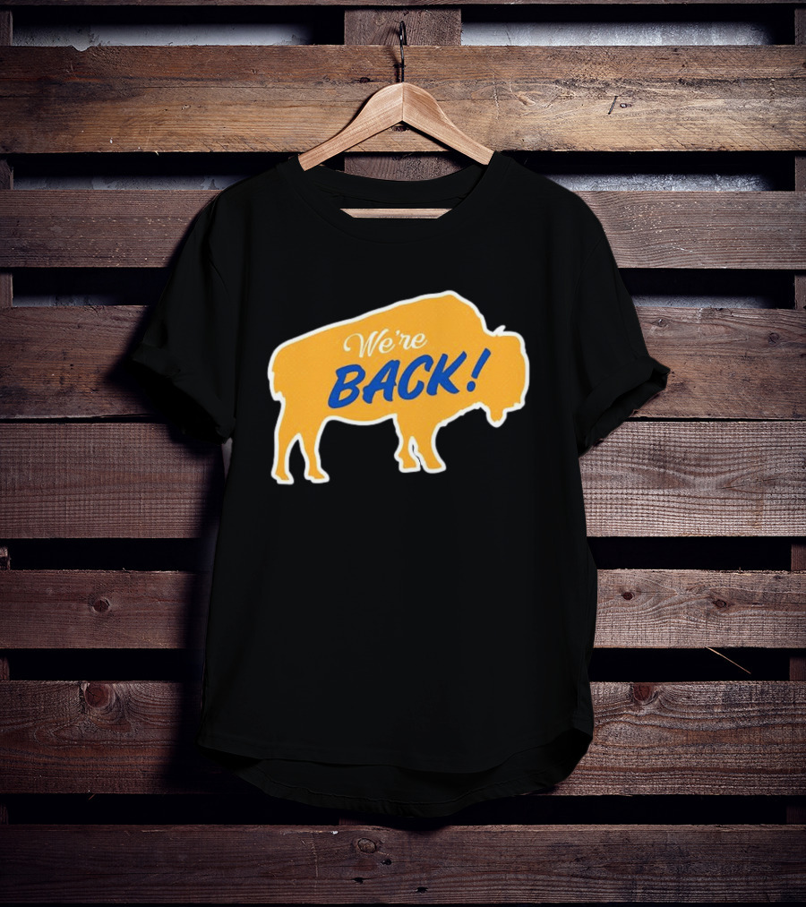 Buffalo Sabres NHL We're Back Bison T-Shirt