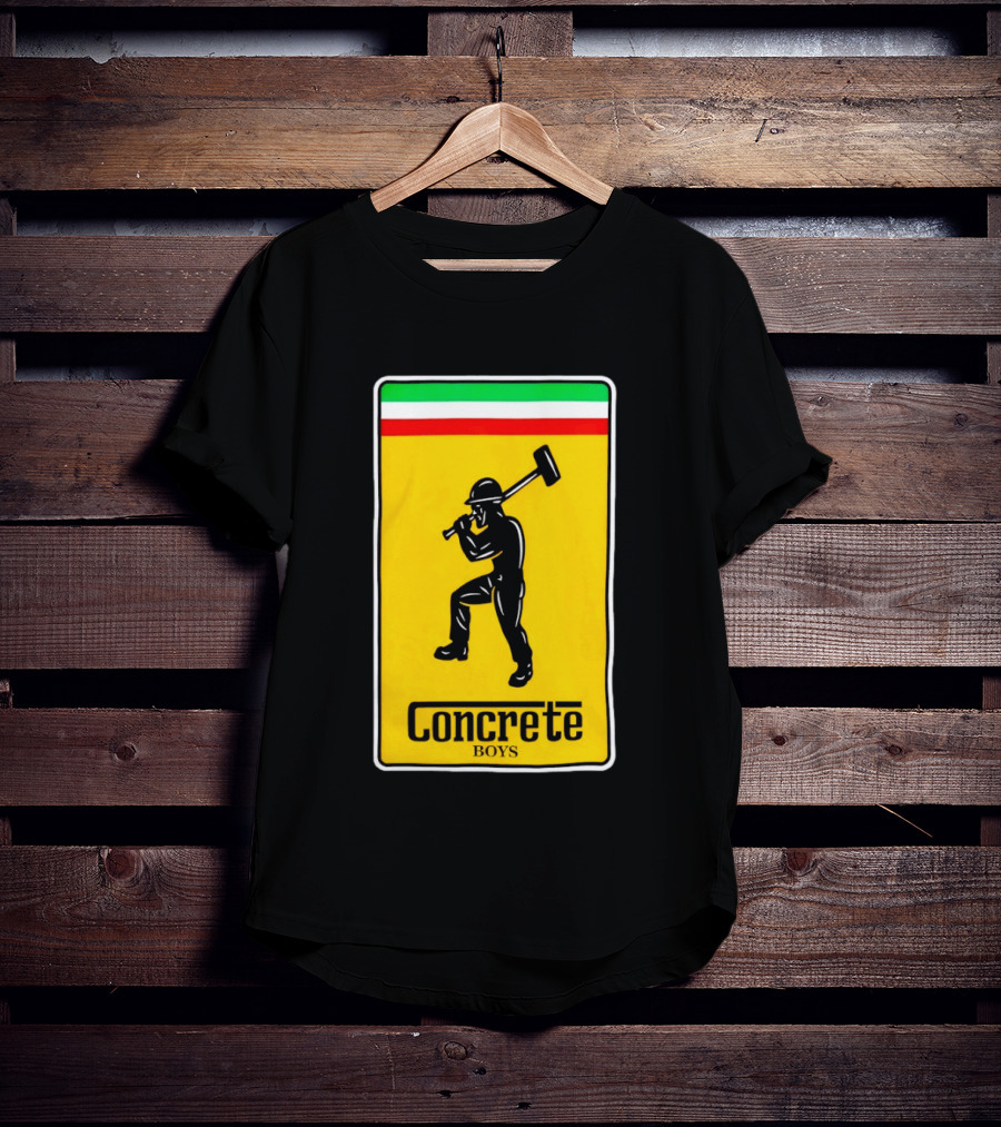 Concrete Boys Lil Yachty Scuderia Bold Graphic Worker T-Shirt