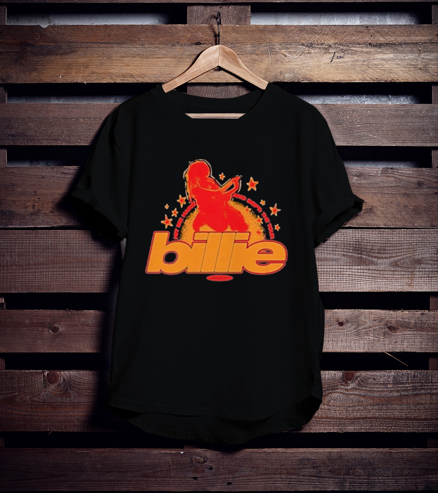 Billie Hit Me Hard And Soft The Tour Guitar Riff Ringer T-Shirt