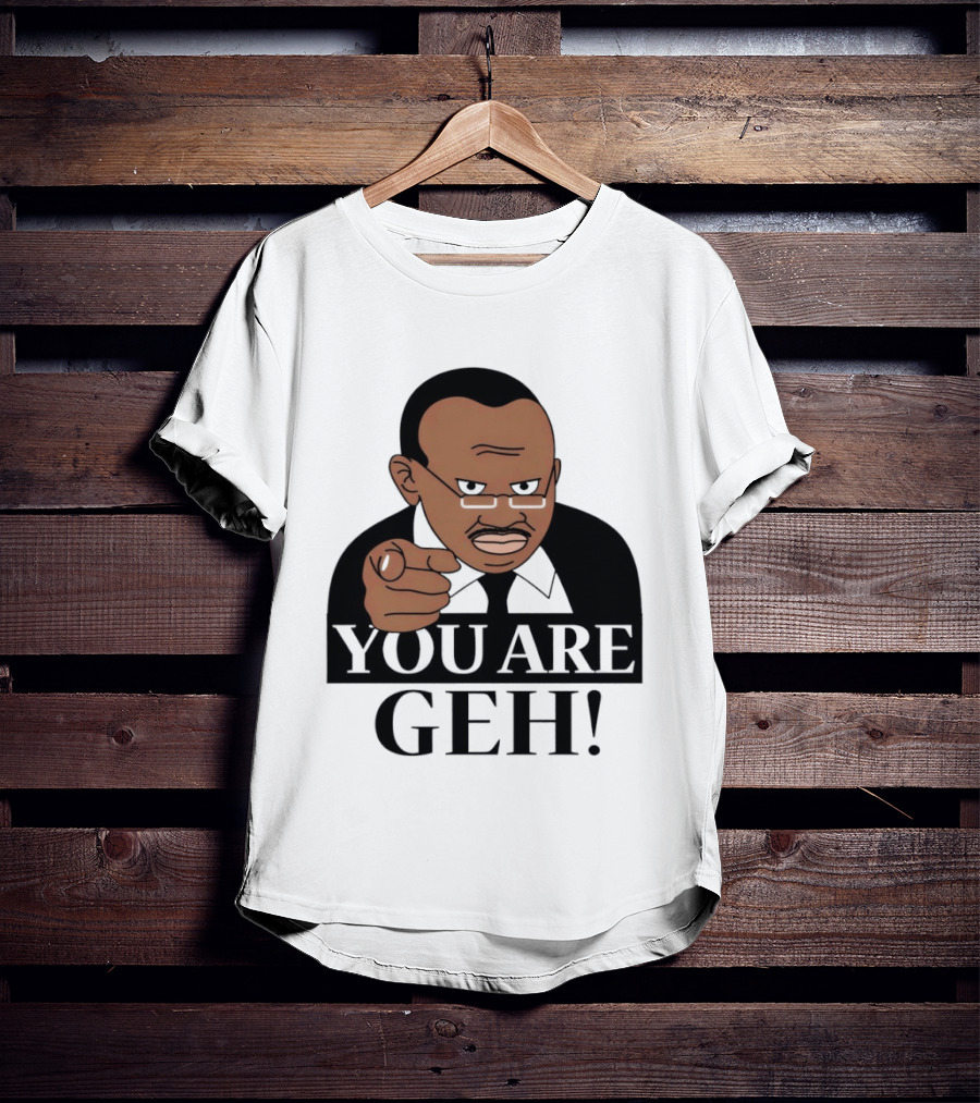 You Are Geh Meme Pointing Man T-Shirt