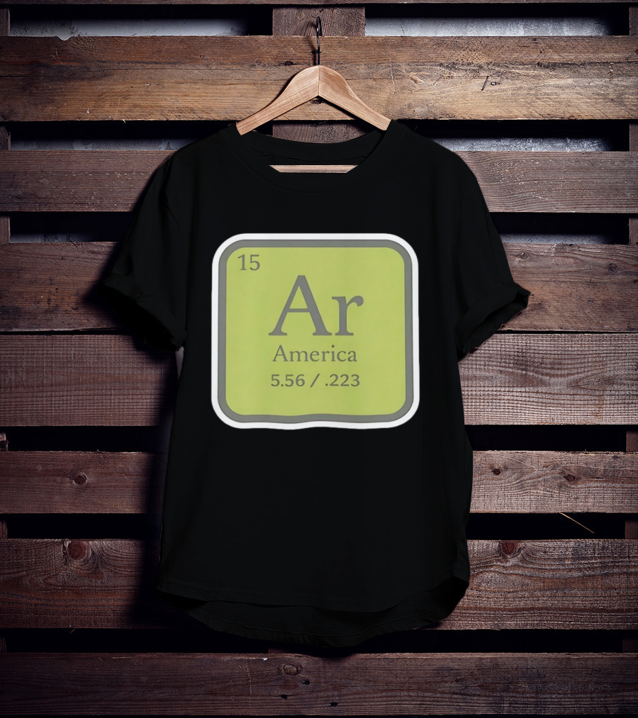 15 Ar America 5.56 .223 Ammo Element T-Shirt