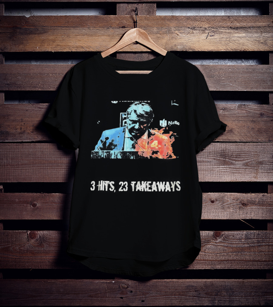 Natio 3 Hits 23 Take Aways Player T-Shirt