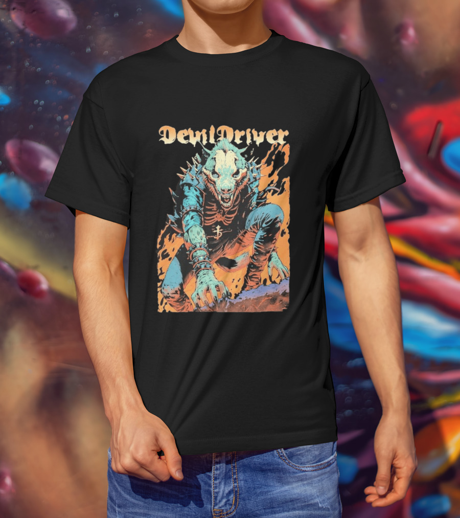 DevilDriver Fire Hyena Strike And Kill T-Shirt