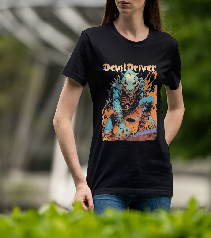 DevilDriver Fire Hyena Strike And Kill T-Shirt