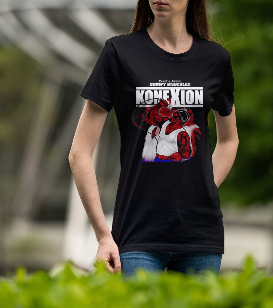 Freddie Foxxx Bumpy Knuckles Hip Hop Konexion Microphone Power T-Shirt