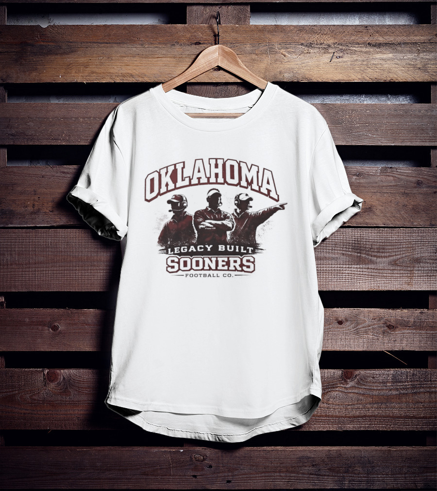 Oklahoma Sooners Legacy Built Football Traditions T-Shirt