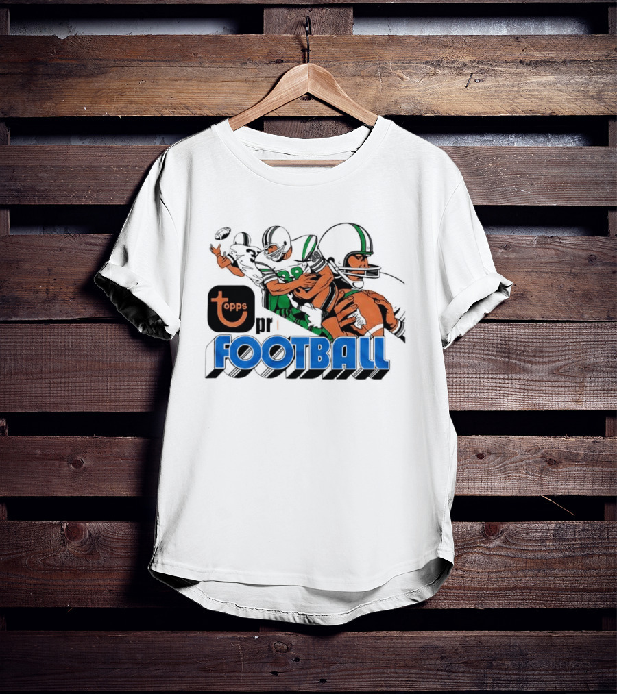 Topps Pro Football 3D 1981 Classic Vintage NFL Players T-Shirt