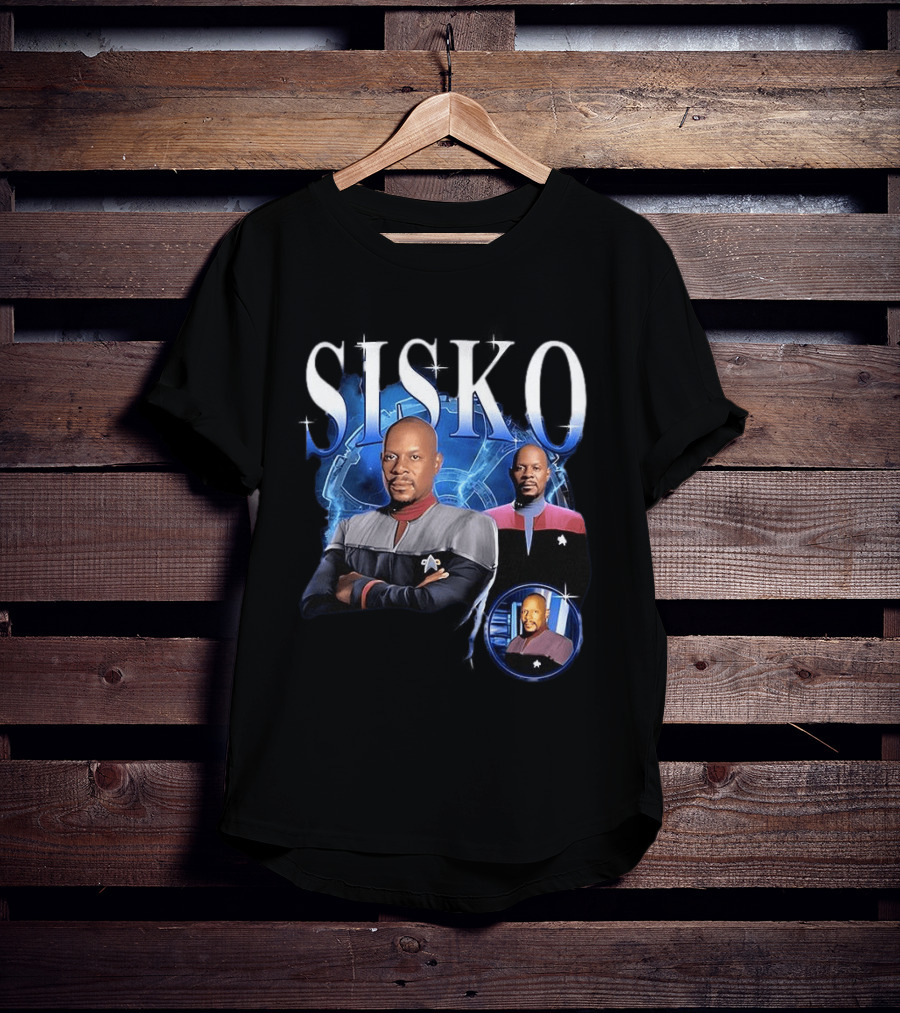 Sisko Avery Brooks Starfleet Captain Sci Fi T-Shirt