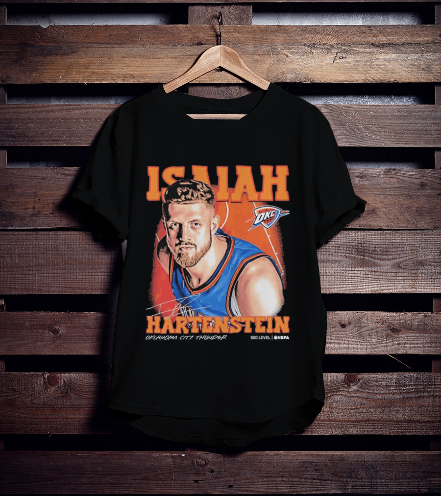 Isaiah Hartenstein Oklahoma City Thunder NBA OKC Basketball T-Shirt