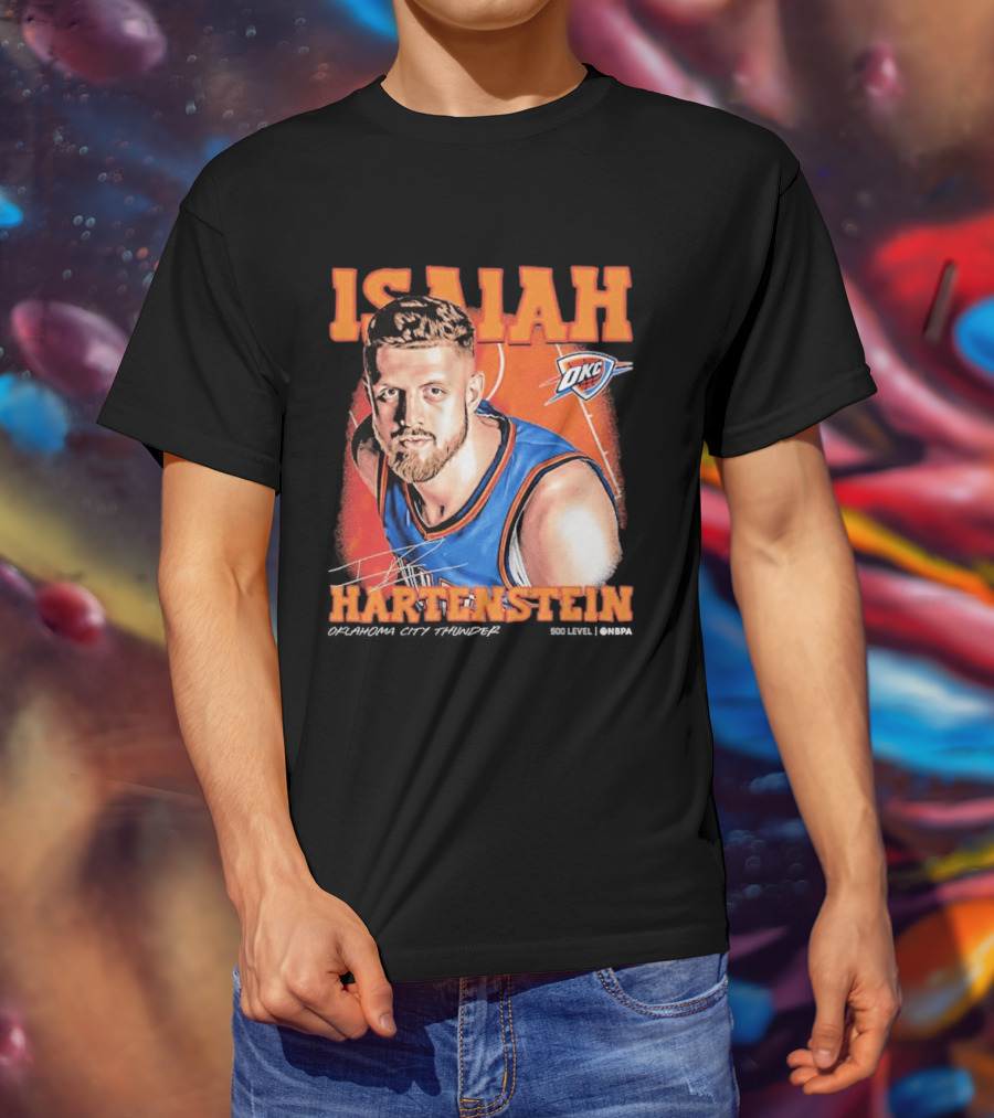 Isaiah Hartenstein Oklahoma City Thunder NBA OKC Basketball T-Shirt