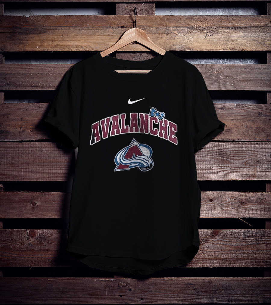 Nike Colorado Avalanche Hello Kitty Collaboration T-Shirt
