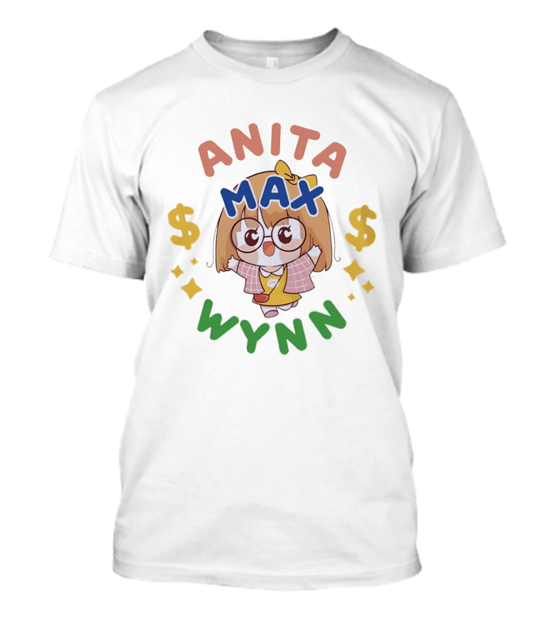 Anita Max Wynn Anime Character Cute Kawaii Glasses Outfit T-Shirt