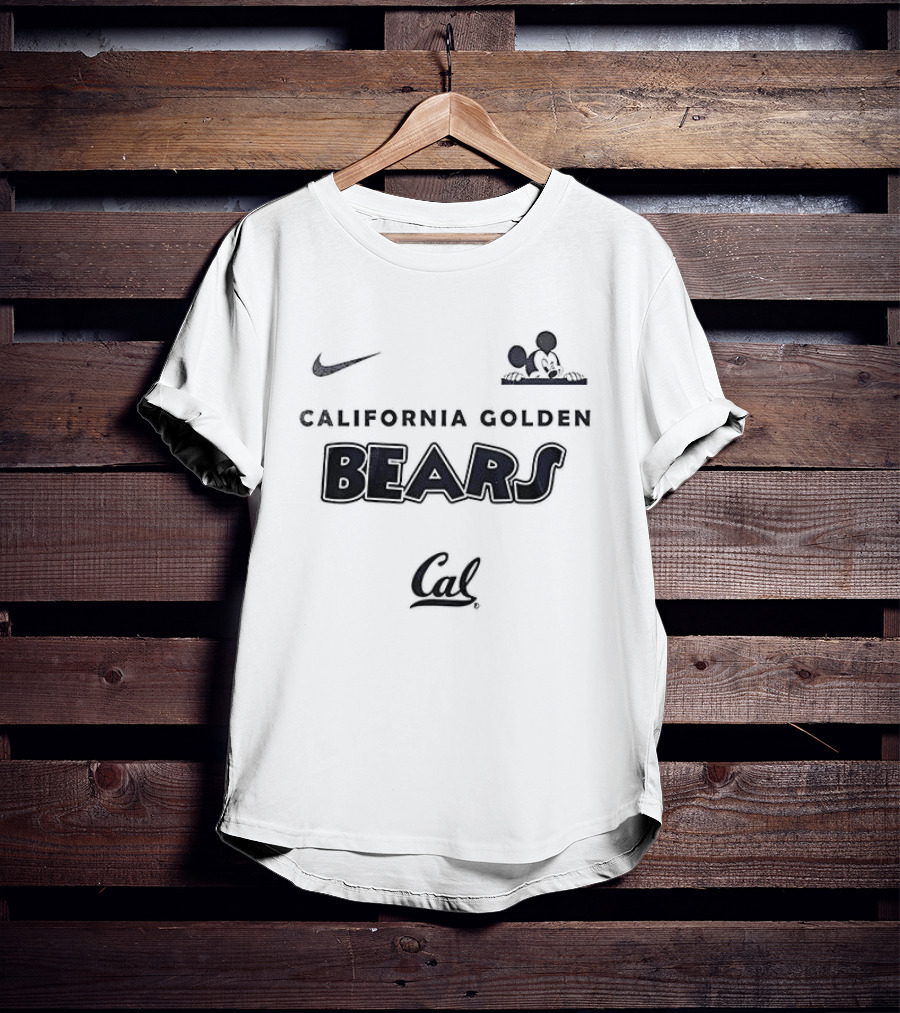 Nike California Golden Bears Mickey Mouse Cal T-Shirt