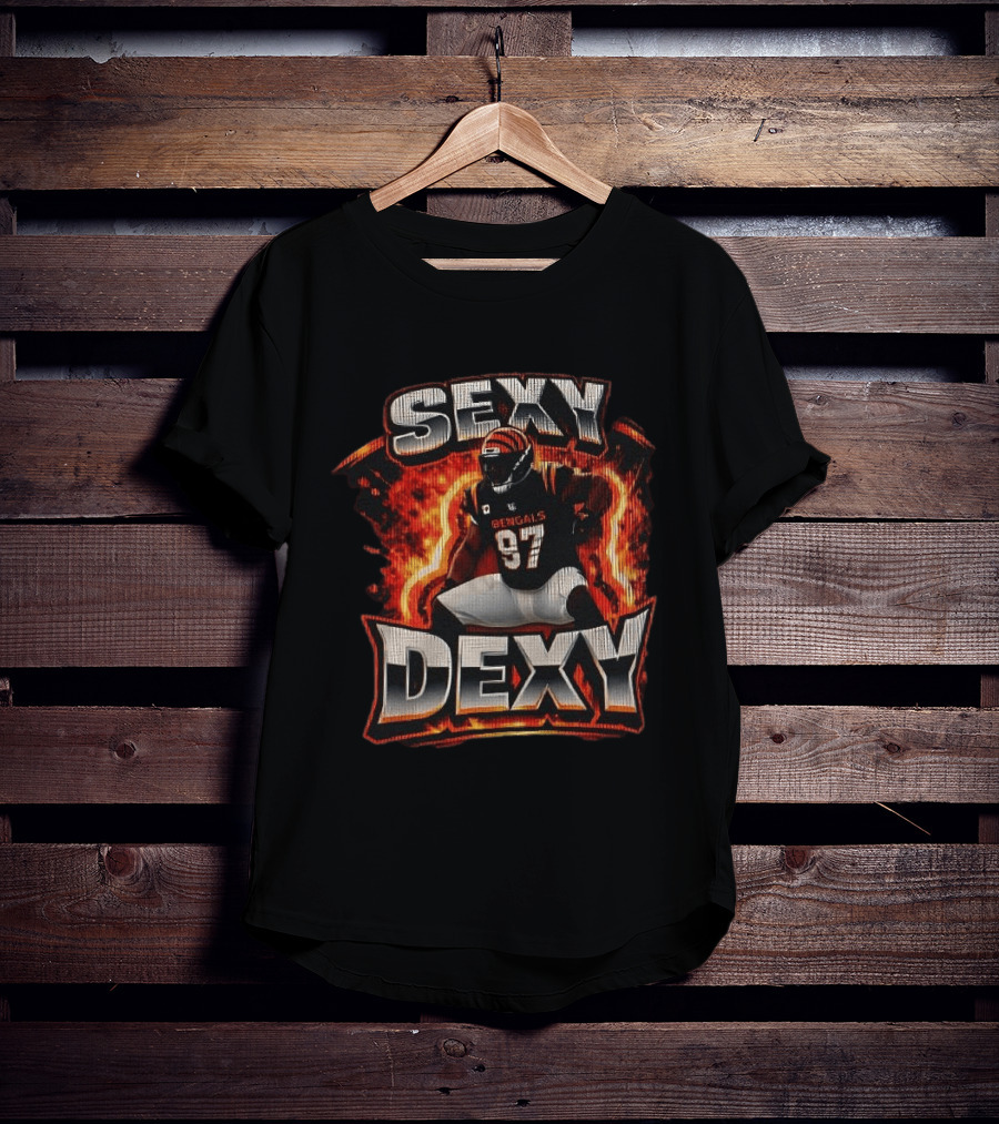 Sexy Dexy 97 Bengals Fire T-Shirt