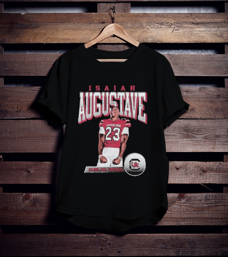 Isaiah Augustave Carolina Football 2026 Player 23 T-Shirt