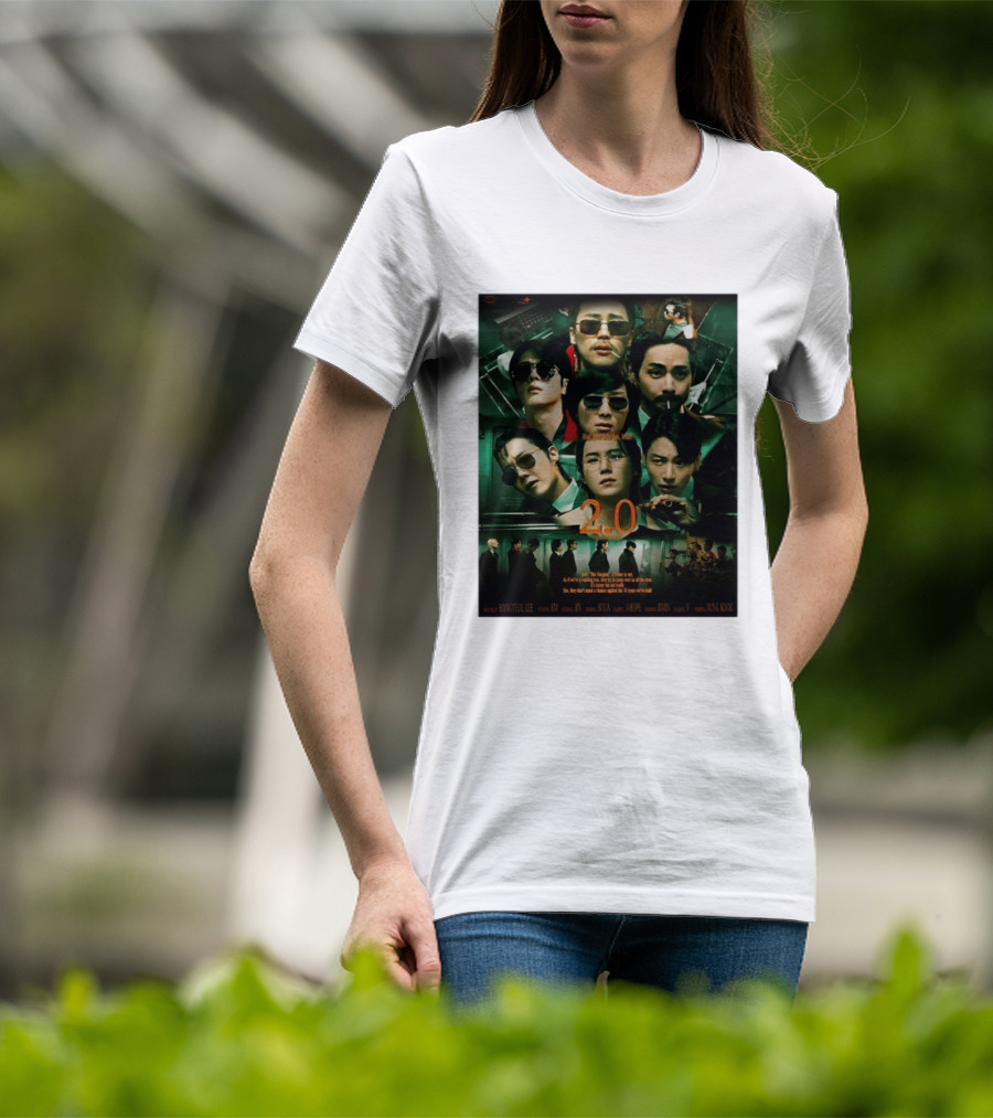 BTS 2.0 Arirang Tour 2026 Group RM Jin Suga J Hope Jimin V Jung Kook Hangseok Lee Jung Kook T-Shirt