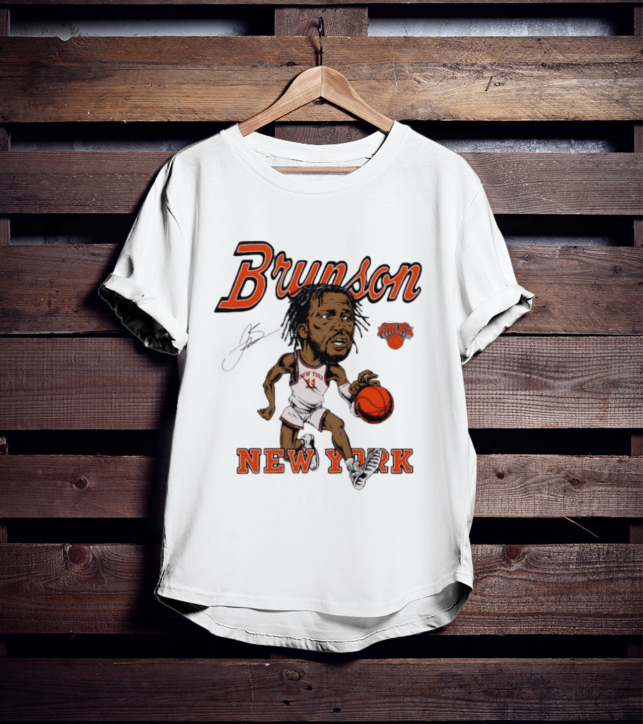 Brunson New York Knicks Basketball Player Tri Blend T-Shirt