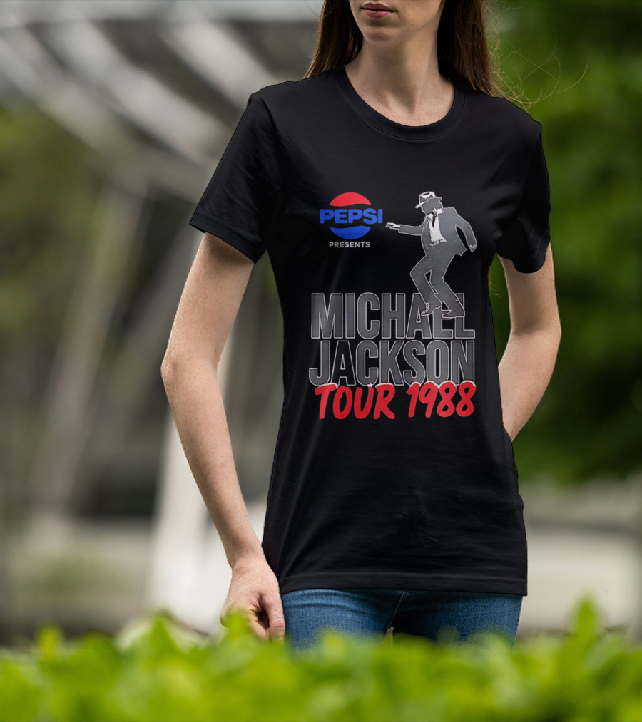 Pepsi Presents Michael Jackson Tour 1988 T-Shirt