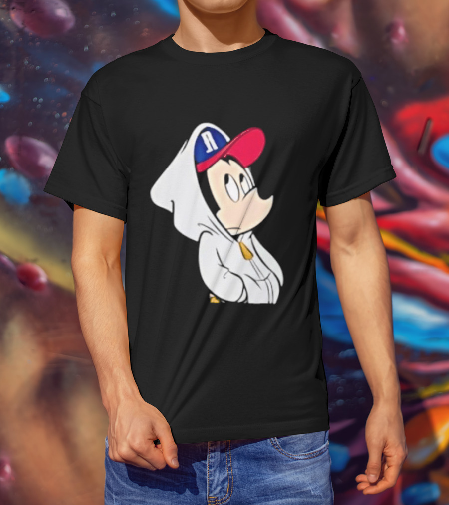Reno Aces Mickey Mouse Baseball Cap T-Shirt