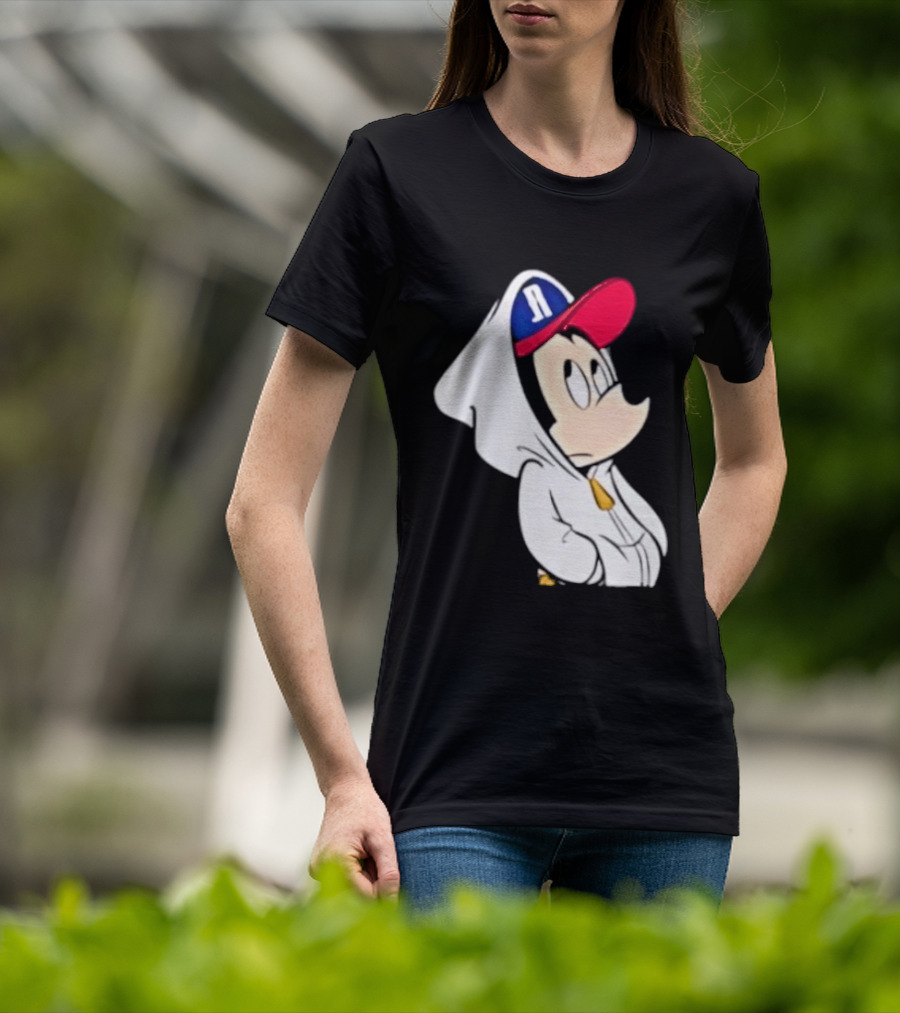 Reno Aces Mickey Mouse Baseball Cap T-Shirt