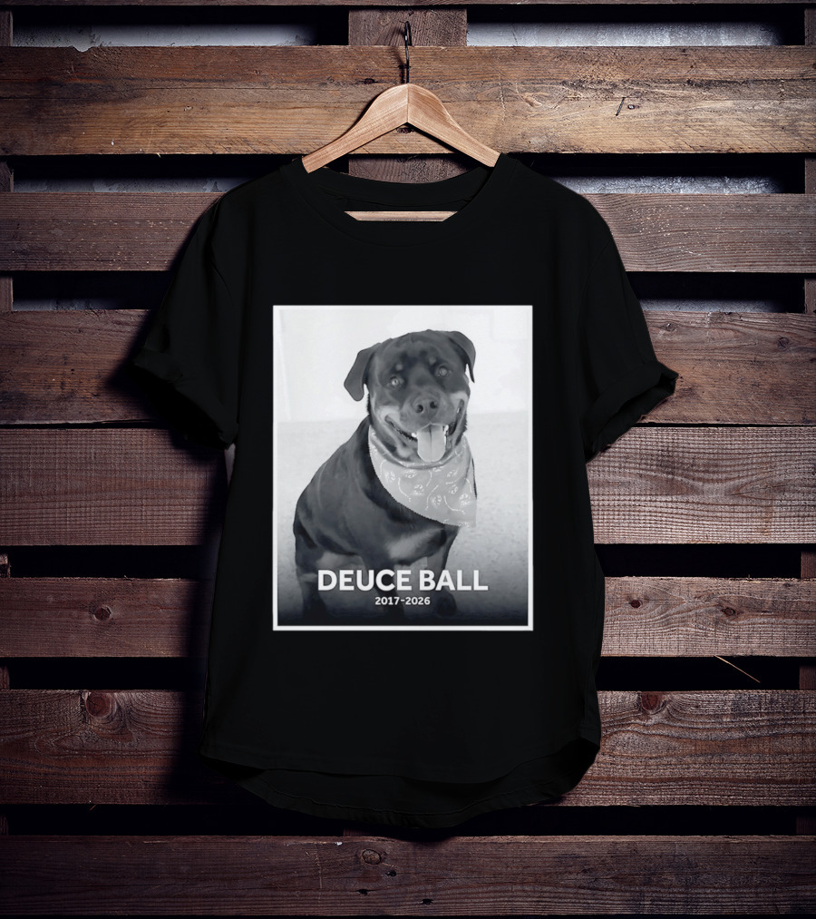 Rest In Peace Deuce Ball 2017 2026 Memorial T-Shirt