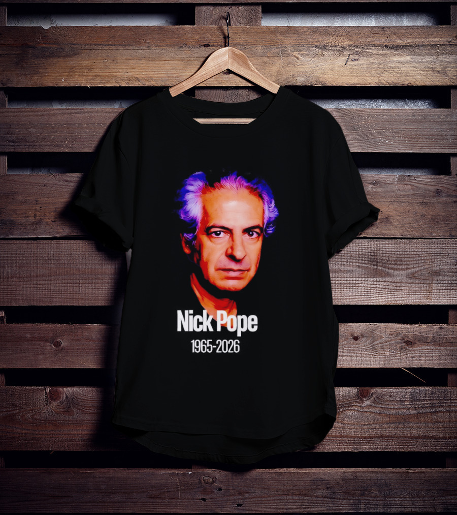 Nick Pope 1965 2026 Memorial T-Shirt