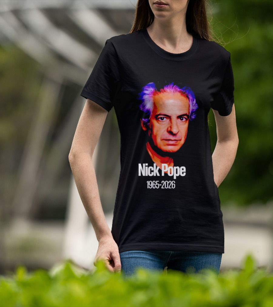 Nick Pope 1965 2026 Memorial T-Shirt