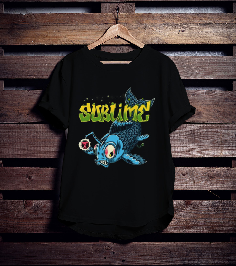 Sublime Red Rocks 2026 Exclusive Drop April 17th 18th 420 On The Rocks Angler Fish T-Shirt