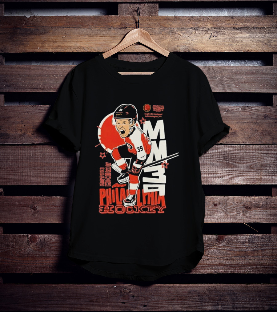Matvei Michkov 39 Philadelphia Hockey Player MM 39 T-Shirt