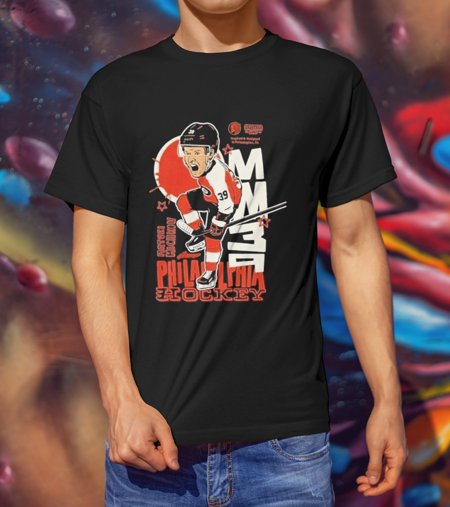 Matvei Michkov 39 Philadelphia Hockey Player MM 39 T-Shirt