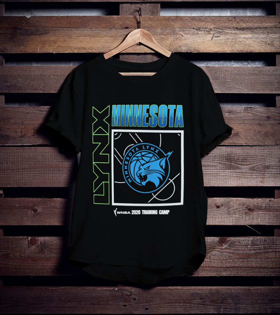 Minnesota Lynx WNBA 2026 Training Camp Basketball Event T-Shirt