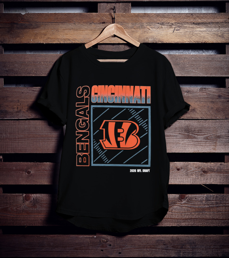 Cincinnati Bengals NFL Draft 2026 Bengals T-Shirt