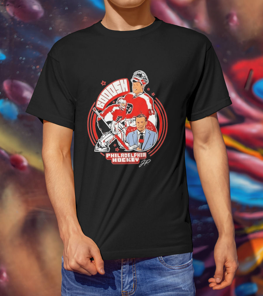 Boosh Philadelphia Flyers Hockey Goalie T-Shirt