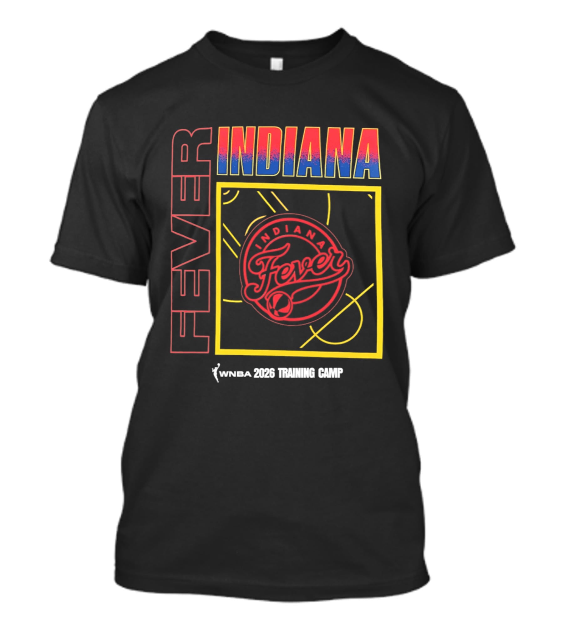 WNBA Indiana Fever 2026 Training Camp Fever Basketball T-Shirt