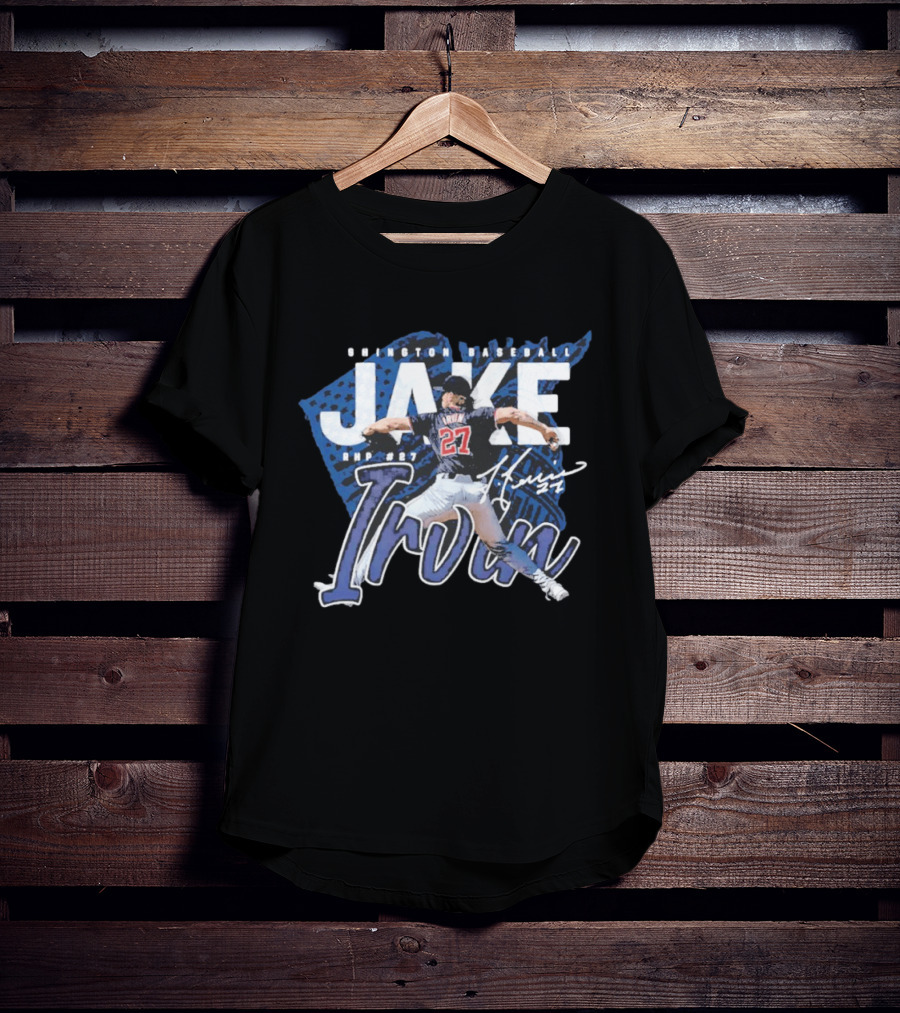 Jake Irvin Washington Baseball RHP 27 T-Shirt
