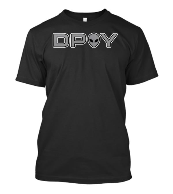San Antonio Spurs Victor Wembanyama DPOY Alien Face Two Sides T-Shirt