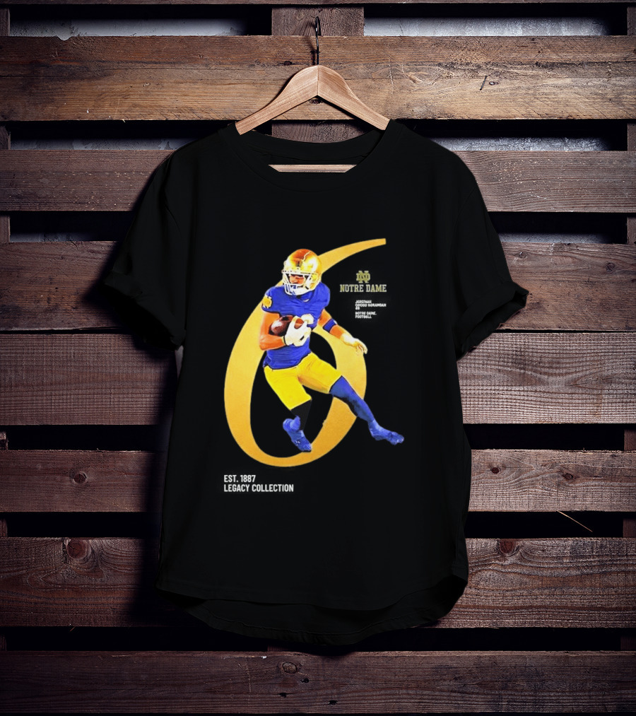Jordan Faison Notre Dame Fighting Irish 2026 Breakthrough Series NIL Football T-Shirt