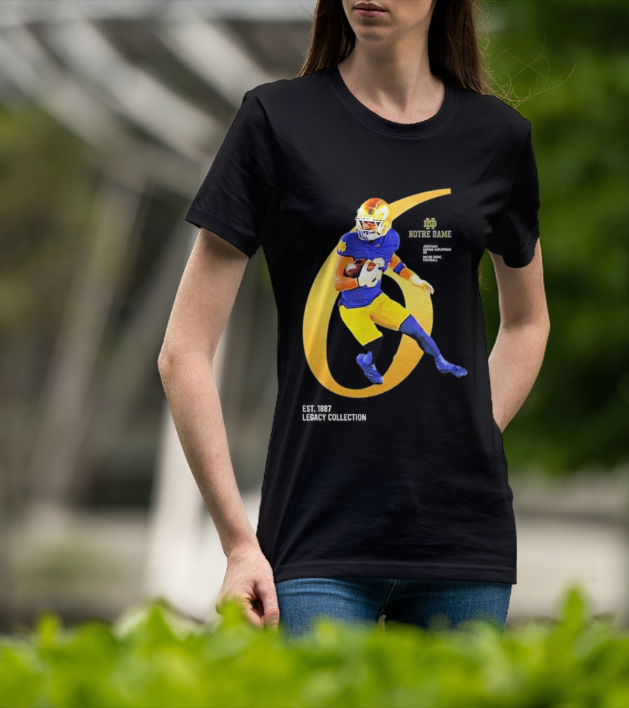 Jordan Faison Notre Dame Fighting Irish 2026 Breakthrough Series NIL Football T-Shirt