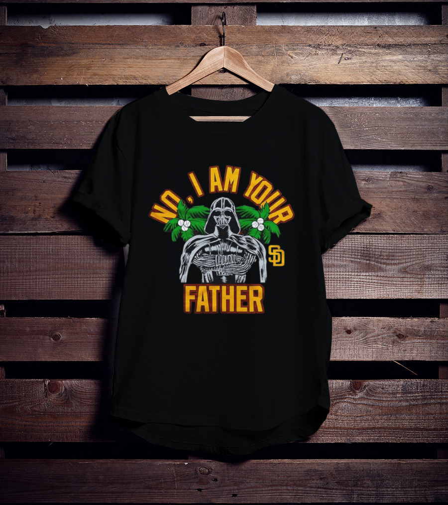 San Diego Padres Darth Vader No I Am Your Father Tropical T-Shirt