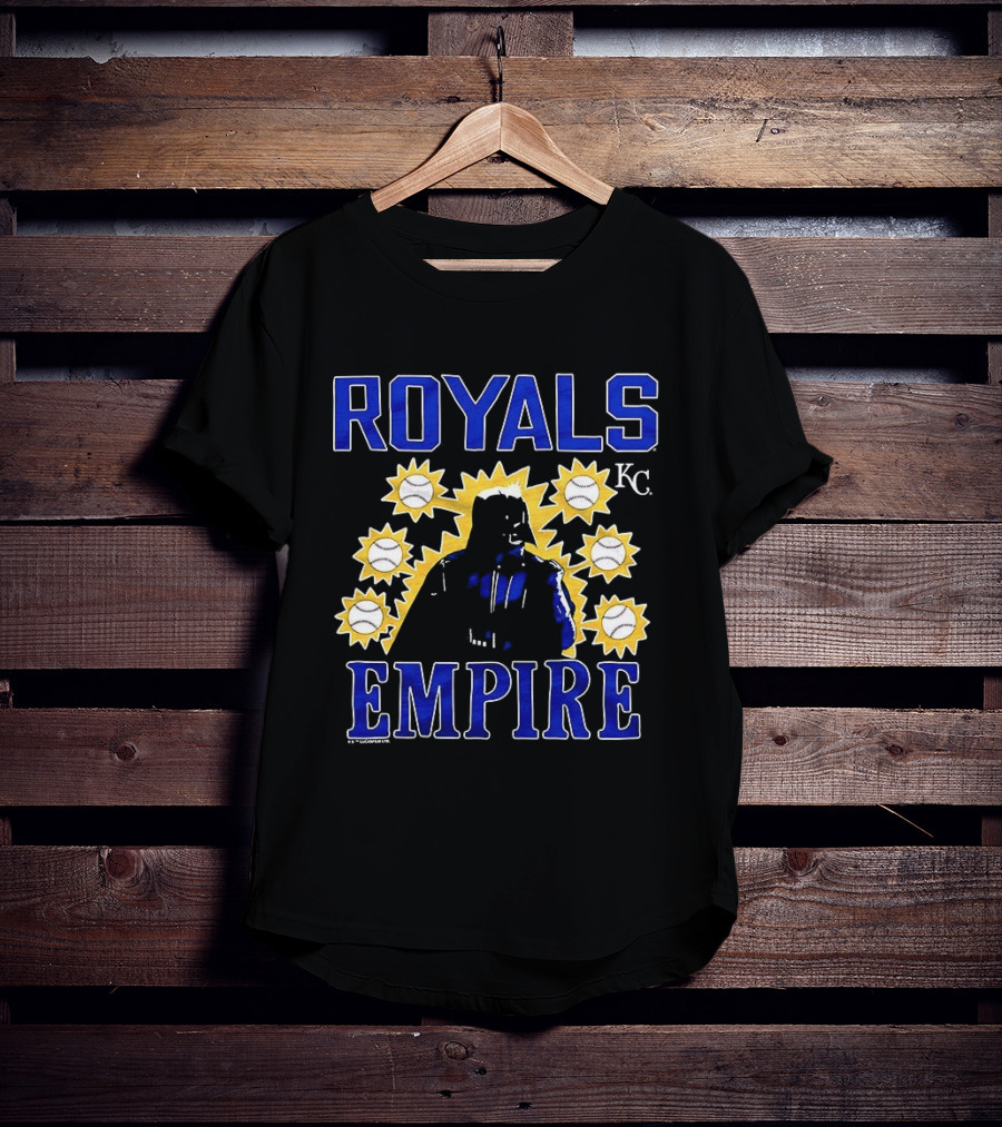 Kansas City Royals Empire Dark Side Star Wars KC T-Shirt