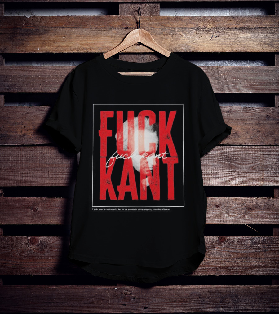 Mark Pellegrino Fuck Kant T-Shirt