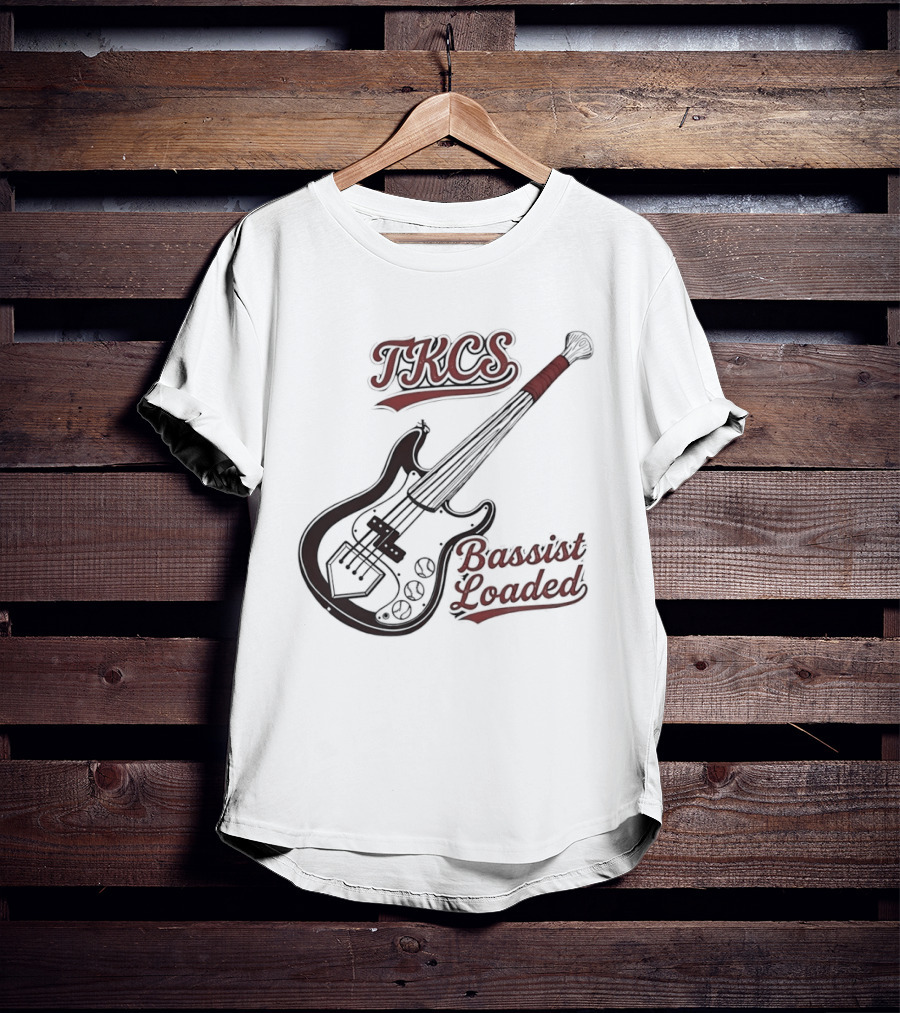 TKCS Bassist Loaded Guitar T-Shirt